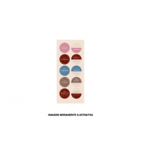 ADESIVO - CROMUS - REDONDO BORGONHA  10x23 - PCT10